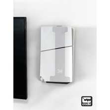 Crodle Playstation 5 Slim Duvar Standı ve Şarj Istasyonu Standı Ps5 Duvar Standı Gaming Aksesuar