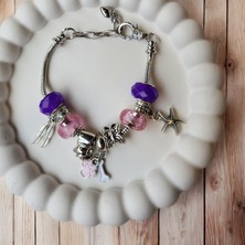 Göksunun Izi - Renkli Hayal Dünyası Yılan Charm Bileklik