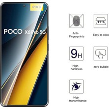 Xiaomi Poco X6 / X6 Pro 5g Cam Ekran Koruyucu 9h Ultra Koruma (3 Adet)