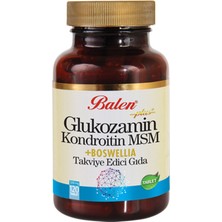 Glukozamin & Kondroitin & Msm & Boswellia (Akgünlük) Tablet Takviye Edici Gıda 120 Tablet Glukosamin
