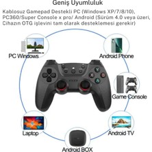 Joystick Gamepad Çiftli Tv Pc Uyumlu Oyun Konsolu 2.4g Gamepad Double Joystick Doungle