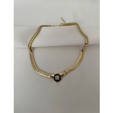 Jern Jewelry Tektaşlı Gold Kolye