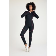 Scorp Thermo-Fit Extreme Kadın Termal Takım İçlik Alt Üst Kayak İçlik Siyah