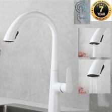 OEM Mutfak Evye Bataryası Smart Dokunmatik Spiralli Fıskiyeli 7 Yıl Güvenceli İthal