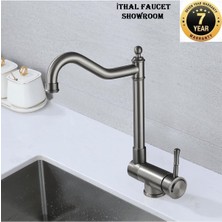 OEM Mutfak Pencere Önü Katlanır Evye Bataryası Rustik Yeni Model 7 Yıl Güvenceli İthal