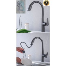 OEM Mutfak Evye Bataryası Smart Dokunmatik Spiralli Fıskiyeli 7 Yıl Güvenceli İthal