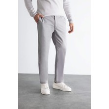 DeFacto Kışlık Kanvas Chino Pantolon Normal Kesim 4 Cepli Pamuklu Esnek Düz Paça C9440AX24AU