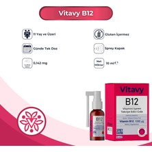 Vitavy B12 Vitamini Sprey 10 Ml 75 Puff
