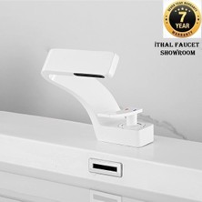 OEM Banyo Lavabo Bataryası Beyaz Renk Şelale Yeni Tasarım 7 Yıl Güvenceli İthal