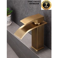 OEM Banyo Lavabo Bataryası Şelale Antik Renk Yeni Tasarım 7 Yıl Güvenceli İthal
