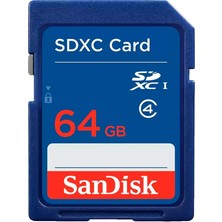 64GB Class 4 Sdxc Flash Hafıza Kartı - SDSDB-064G-B35