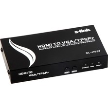 SL-HV67 HDMI To Vga+Ypbpr Çevirici (11529)