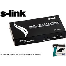 SL-HV67 HDMI To Vga+Ypbpr Çevirici (11529)