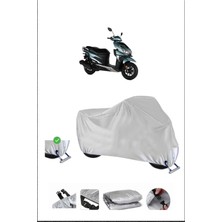 Rks Vrs 125 Için Kilit Uyumlu Motosiklet Branda, Güvenli, Su Geçirmez Dayanıklı Kumaş