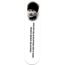 Atatürk Kitap Ayracı 12 Ayrı Çeşit Set
