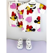 Çocuk Tişört Şort Takım Mickey Mouse 2-5 Yaş