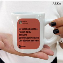 Electro Tülay Gönlüm Dayanıklı ve Şık Kişiye Özel Kupa Bardaklar
