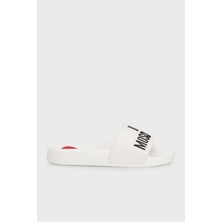 Love Moschino Logolu Düz Terlik Bayan Terlik JA28052G1MI14100