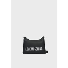Love Moschino Logolu Çıkarılabilir Askılı Çanta Bayan Çanta JC4025PP1MKD000B