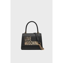 Love Moschino Logolu Çıkarılabilir Zincir Askılı Çanta Bayan Çanta JC4024PP1MKD0000