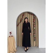 Kurdele Detay Phila Uzun Elbise