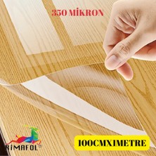 Rimafol Kendinden Yapışkanlı Mobilya Masa Koruma Folyosu Parlak Şeffaf 100 cm  x 1METRE