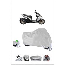 Sym Drg 160 Için Kilit Uyumlu Motosiklet Branda, Güvenli, Su Geçirmez Dayanıklı Kumaş
