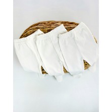 Omy Patikli Tek Alt 3'lü %100 Pamuk Organik Yenidoğan Hastane Çıkışı