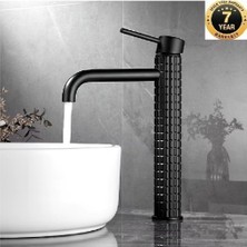 OEM Banyo Çanak Lavabo Bataryası Siyah Renk Yeni Model 7 Yıl Güvenceli İthal