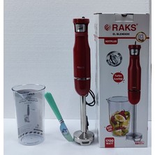 Hotplus 1700 Watt Turbo Çubuk El Blenderi, Ölçü Kabı ve Kahvaltı Bıçağı Hediyeli El Blenderi