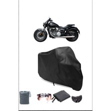 Yuki Benda Rock 250 Uyumlu Siyah Motorsiklet Branda, Motor Örtüsü
