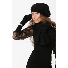 FLORİ Bere Eldiven Atkı Takım