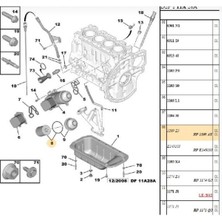 Eurorepar Yağ Filtresi Eurorepar (1680233480-1687120580-1109AY-1682274880) Euro4 Euro5 1.4 1.6 Tek Ebat