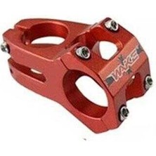 Wake Aluminyum Renkli Gidon Boğazı 45MM - 31,8 Oversize - Kırmızı