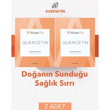 Wiserlife Quercetin Kuersetin Içeren Takviye Edici Gıda 30 Tablet 2 Adet