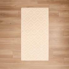 Evidea Soft Munros Dekoratif Halı - Bej - 80X150 cm