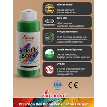 Red Rose Akrilik Boya Bordo  120'ml