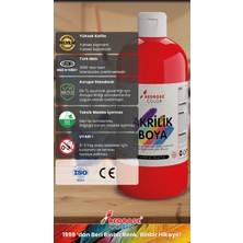 Red Rose Akrilik Boya Açık Yeşil  1000 gr.