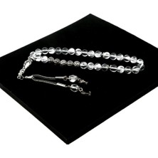 Kişiye Özel Termal Kuars  Tesbih Ahşap Kutulu