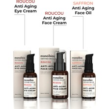 Monoibio Anti Aging Organik Sertifikalı Cilt Bakım Seti - Anti Aging Yüz Krremi - Anti Aging Göz Kremi - Anti Aging Yüz Yağı