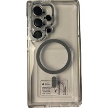 TeknoCase Takeandwait Galaxy S23 Ultra Magsafe Şarj Özellikli Contrast Case Kapak + Lens Koruma