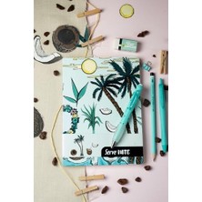 GK Creative Note Defter 15 x 21 Cızgılı Desenli Nane Yesılı