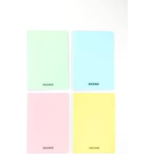 GK Creative Seren Pastel A4 Pp Kapaklı Defter, 60 Yaprak, Kareli, Pembe