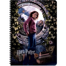 GK Creative Color Harry Potter A4 60 Yapraklı Kareli Spiralli Karton Kapak Defter