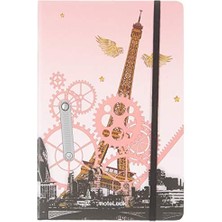 GK Creative Scrikss Paris Çizgili Defter A5