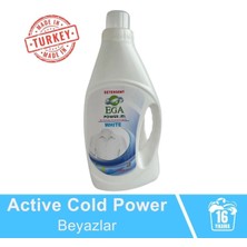 Ega Power Jel Beyaz Sıvı Yıkama Deterjanı 1100 ml 16 Yıkama