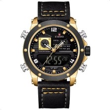 Naviforce Erkek Kol Saati Dijital & Analog Deri Kordon 2148