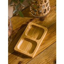Lcw Home Kahverengi Ahşap Çerezlik 18 cm