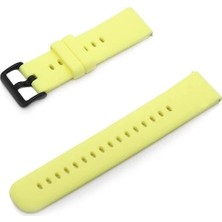 Dmay Samsung Galaxy Watch 46MM Uyumlu Yumuşak Termoplastik Silikon Kordon (22MM)