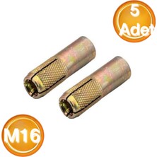 Dbe Çakma Dübel M16 (5 Adet)